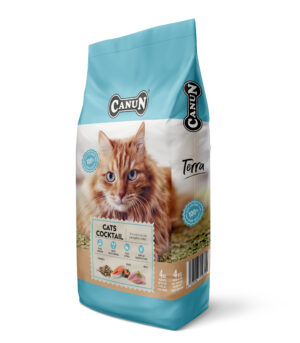 Canun Terra Cats Cocktail 4kg dla kotów dorosłych