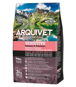 Arquivet Sensitive łosoś z ziemniakami 3 kg