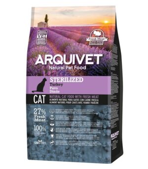 ARQUIVET CAT Sucha karma dla kotów sterylizowanych z indykiem 1,5 kg