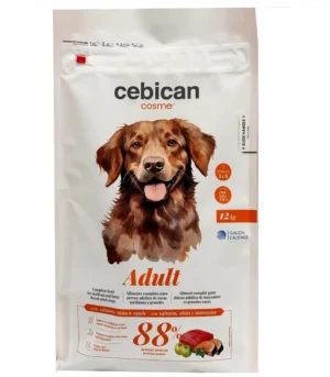 Cebican COSMO premium z łososiem dla psów dorosłych 12kg