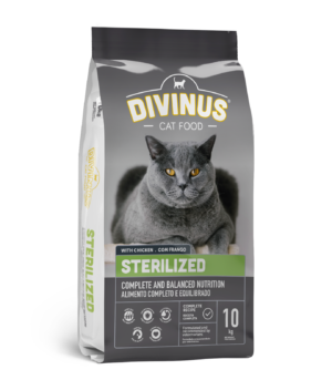 Divinus Cat Sterilized dla kotów sterylizowanych 10kg