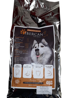 IBERCAN dla psów dorosłych z wołowiną  i wieprzowiną iberyjską 4KG