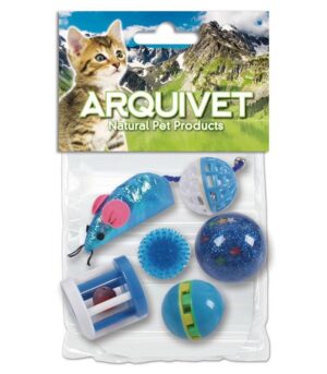 ARQUIVET Mix zabawek dla kota 6 szt