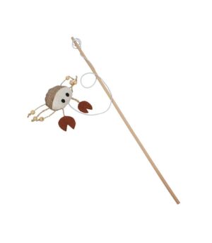 ARQUIVET zabawka dla kota wędka z krabem 40 cm