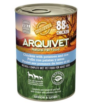 ARQUIVET Mokra karma dla psów SENIOR & LIGHT 400g