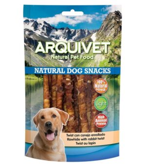 ARQUIVET Patyczki owinięte królikiem 13 cm, 100 g