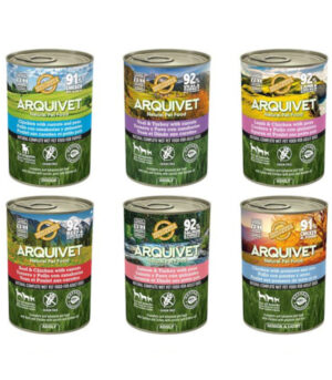 Arquivet mokra karma dla psów mix smaków 6x400g