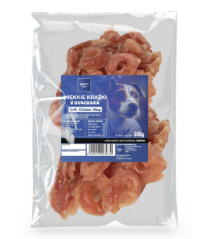 WAFI MIĘKKIE KRĄŻKI Z KURCZAKA 500G