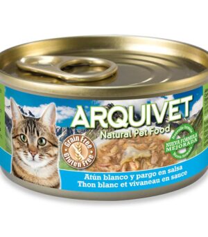 Arquivet Puszka dla kota o smaku tuńczyka i lucjana 80 g